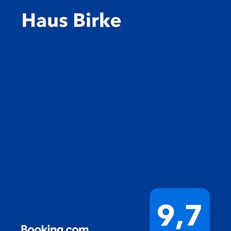 Apartment Haus Birke *